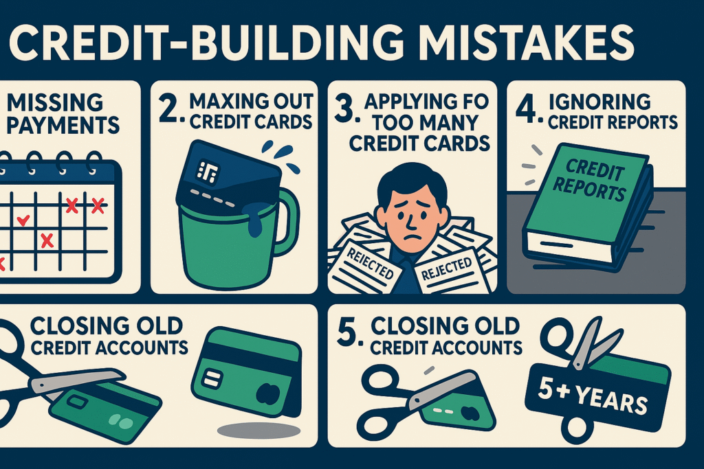 5 Common Mistakes to Avoid When Building Credit