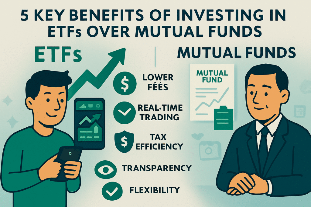 5 Key Benefits of Investing in ETFs Over Mutual Funds