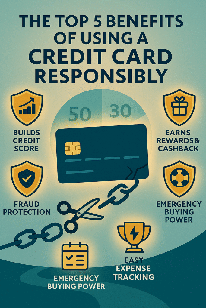 The Top 5 Benefits of Using a Credit Card Responsibly
