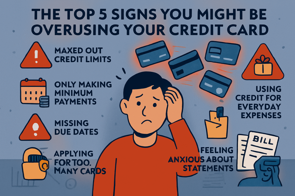 The Top 5 Signs You Might Be Overusing Your Credit Card