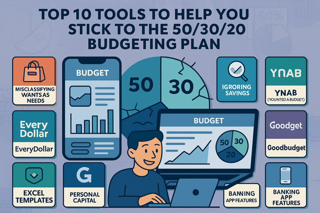 Top 10 Tools to Help You Stick to the 503020 Budgeting Plan