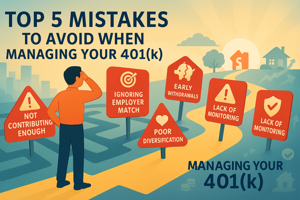 Top 5 Mistakes to Avoid When Managing Your 401(k)