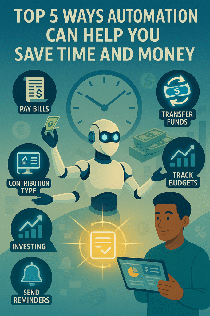 Top 5 Ways Automation Can Help You Save Time and Money