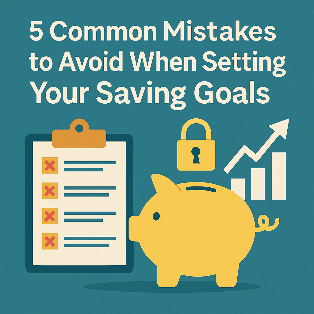 5 Common Mistakes to Avoid When Setting Your Saving Goals: A Guide to Unlocking Your Financial Potential 🔓📈