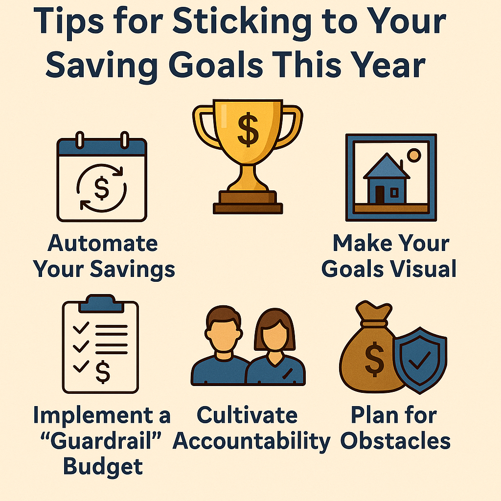 The 5 Most Impactful Tips for Sticking to Your Saving Goals This Year