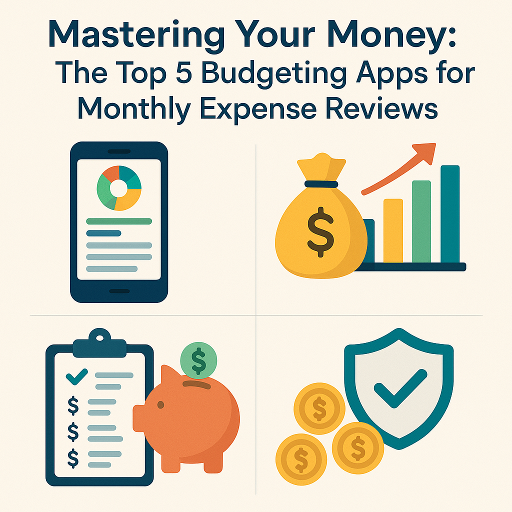 Top 5 Budgeting Apps for Monthly Expense Reviews
