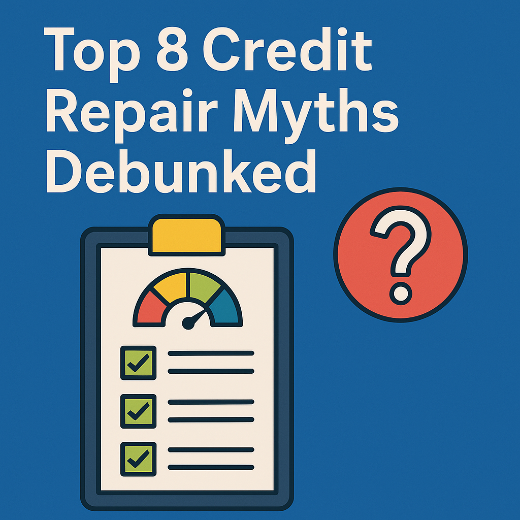 Top 8 Credit Repair Myths Debunked